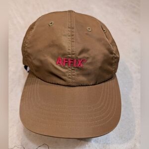 AFFIX New Utility Brown Nylon Hat Strap Back